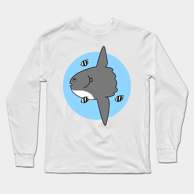 Just Keep Swimming Long Sleeve T-Shirt by Jacfruit